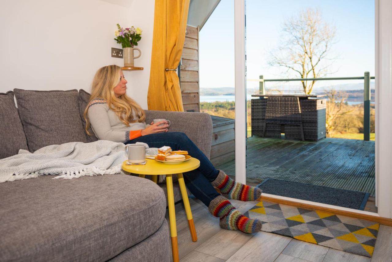 Bonnie Barns - Adults Only Luxury Lodges With Hot Tubs Luss Buitenkant foto