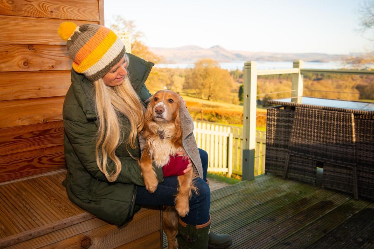 Bonnie Barns - Adults Only Luxury Lodges With Hot Tubs Luss Buitenkant foto