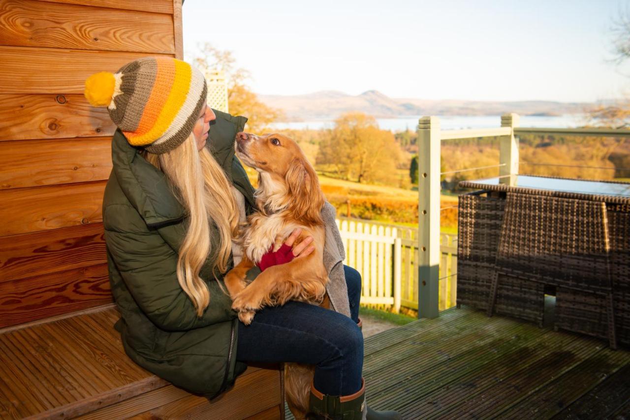 Bonnie Barns - Adults Only Luxury Lodges With Hot Tubs Luss Buitenkant foto