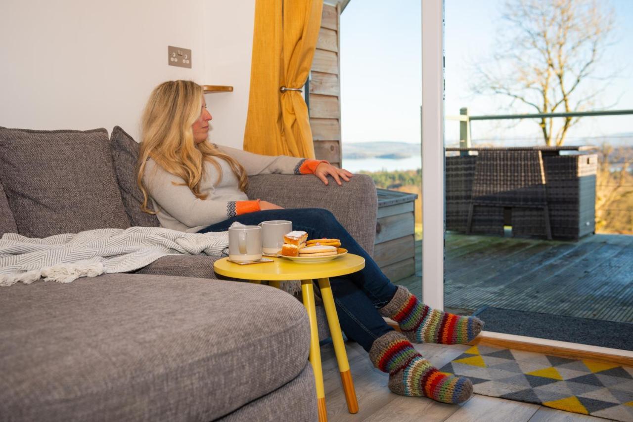 Bonnie Barns - Adults Only Luxury Lodges With Hot Tubs Luss Buitenkant foto