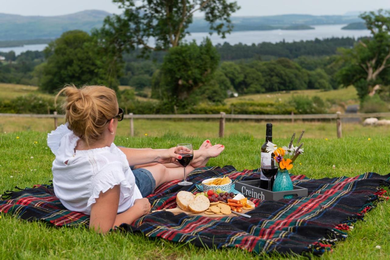 Bonnie Barns - Adults Only Luxury Lodges With Hot Tubs Luss Buitenkant foto