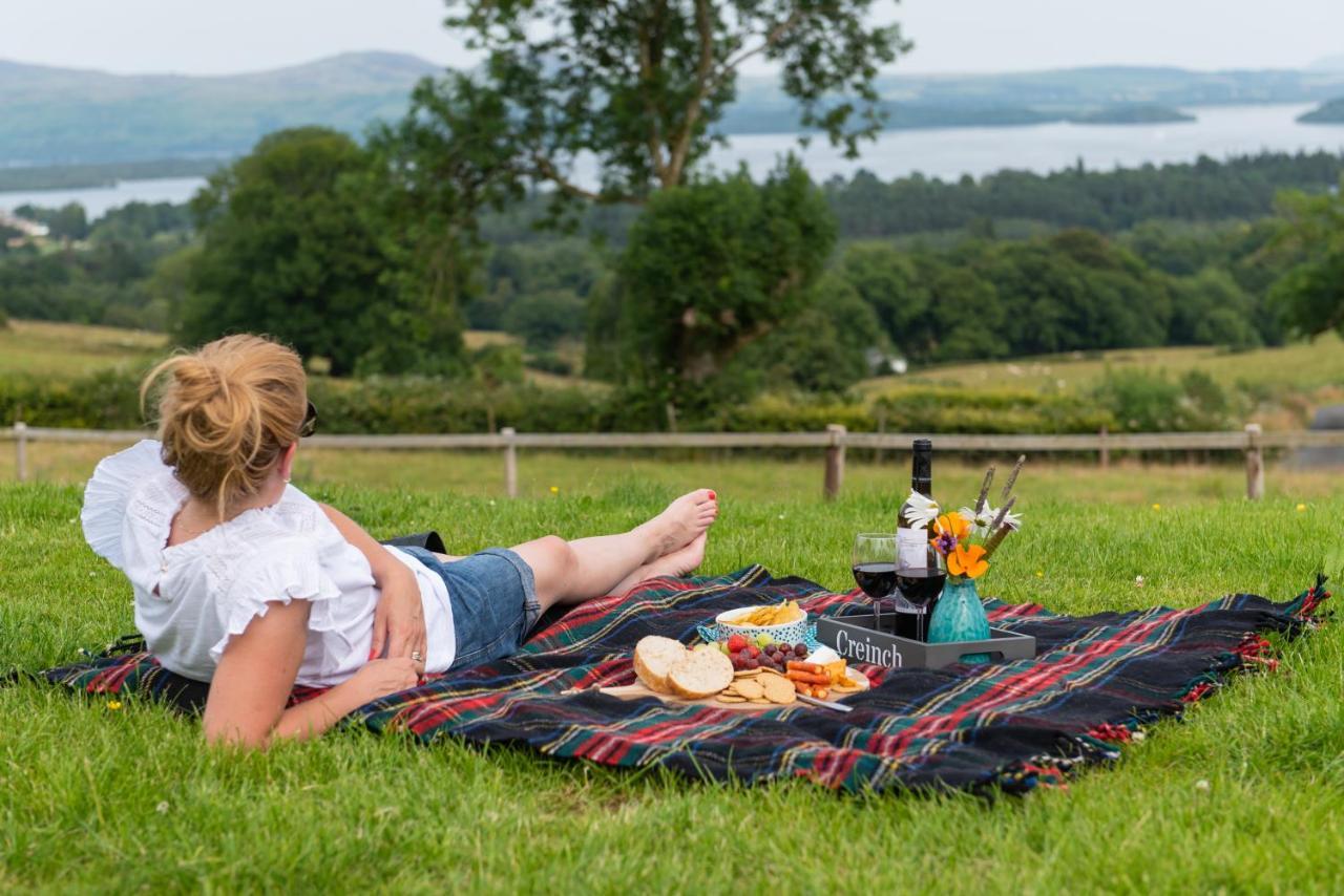 Bonnie Barns - Adults Only Luxury Lodges With Hot Tubs Luss Buitenkant foto